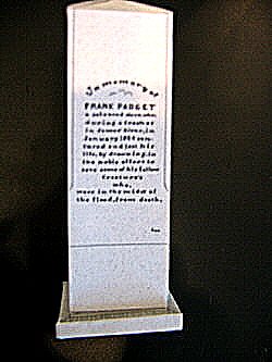 A model of the original Frank Padget marker, from the pattern provided in the Upper James River Atlas.