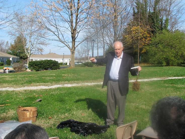 In November, 2009, noted apple historian Tom Burford presided over the planting of a Ralls Genet apple tree at the Amherst County Museum.