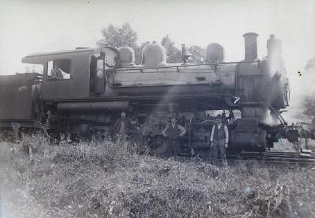 Steam engine; engineer: William David Grillbortzer