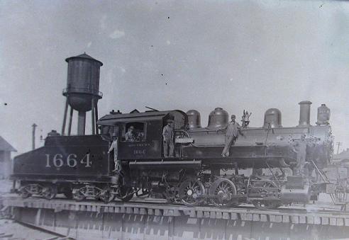 Turntable roundhouse; Monroe had an eighteen star roundhouse